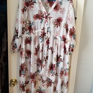 Torrid hi-lo sheer top